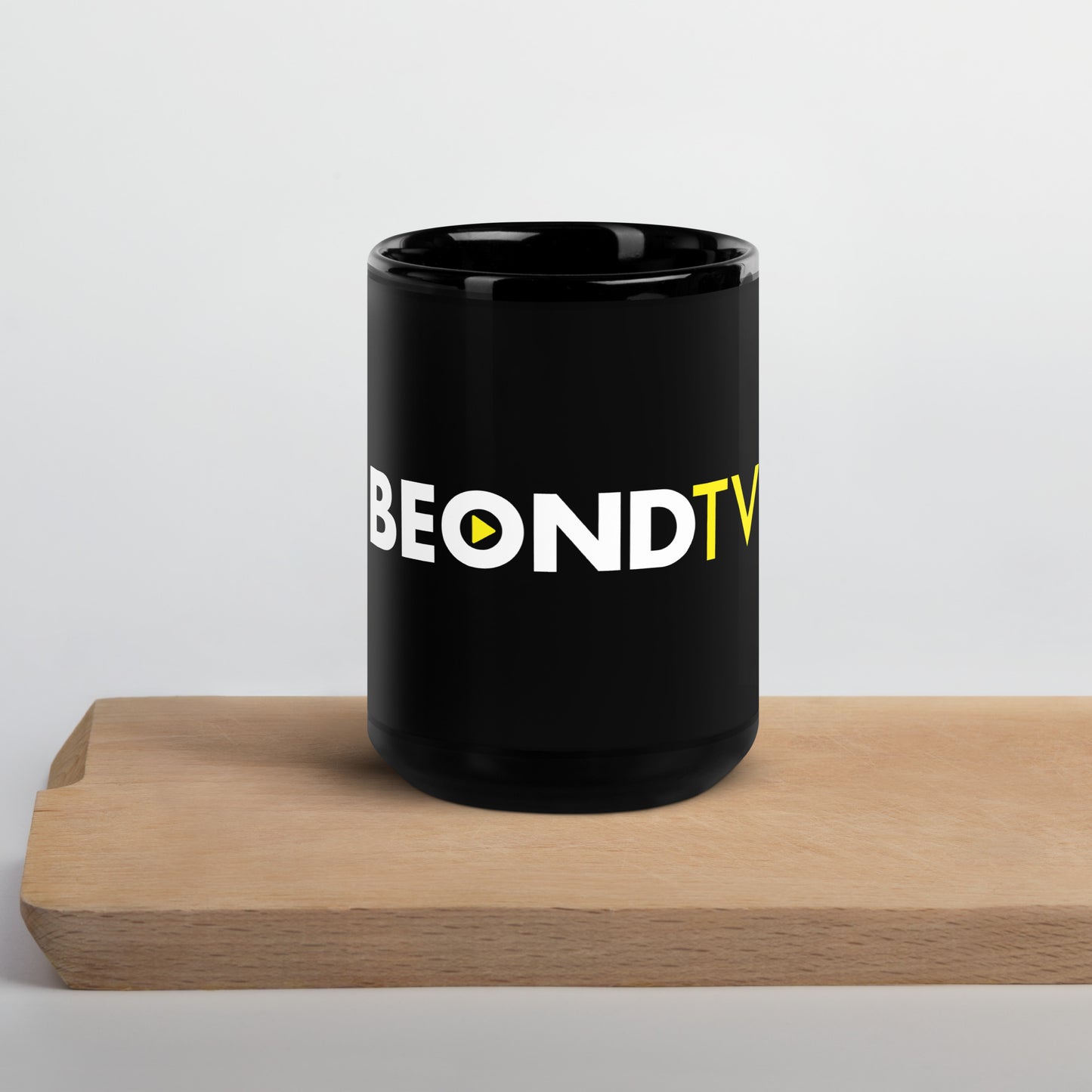 BEONDTV Black Mug