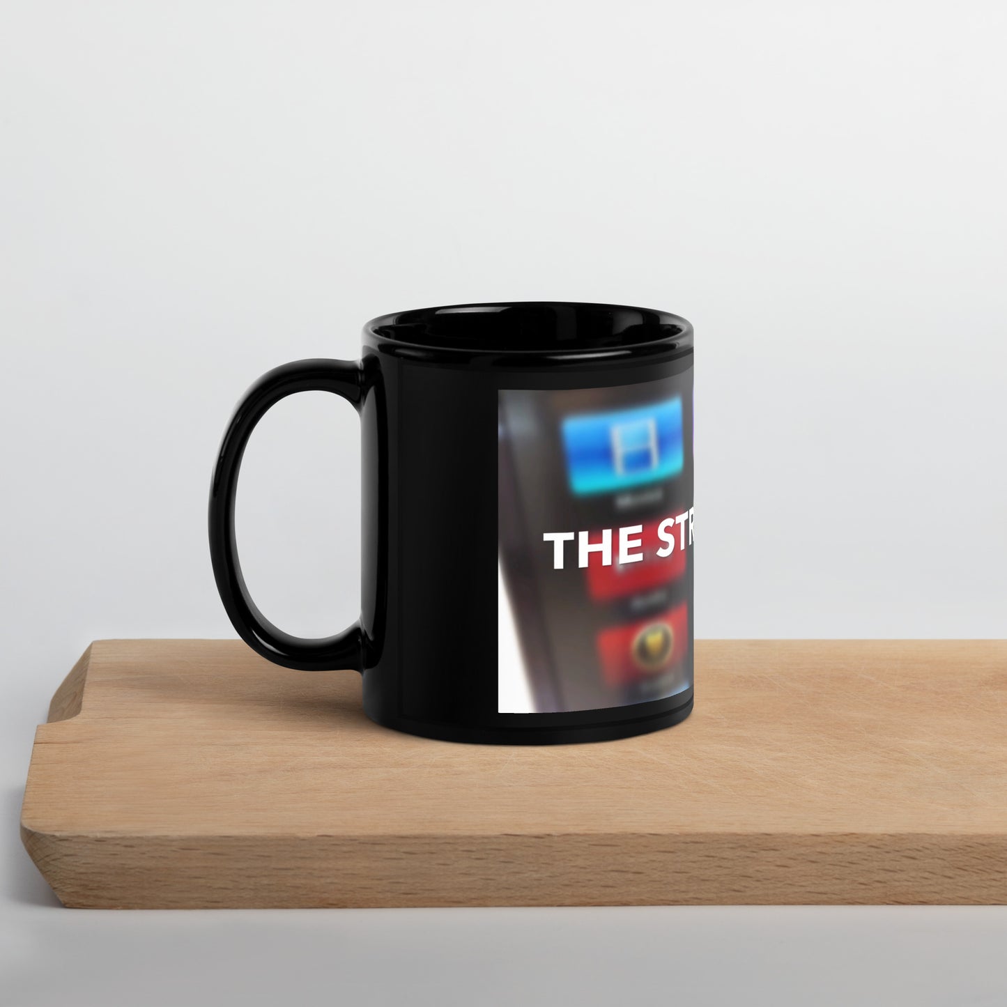 The Stream Team Black Glossy Mug